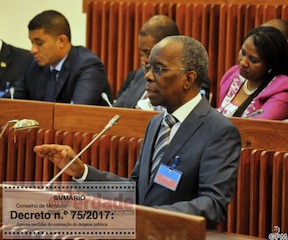 Foto do Gabinete do primeiro-ministro