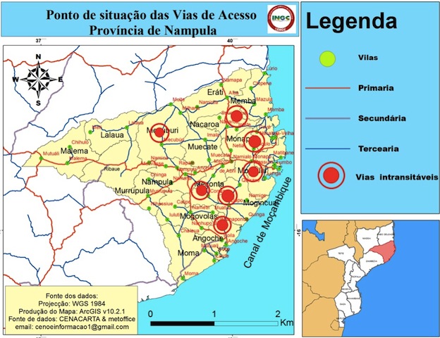 Mapa do CENOE