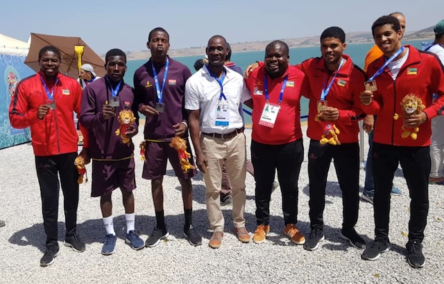 Foto da página do facebook da Federação Moçambicana de Vela e Canoagem