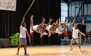 Foto cedida pela World Jump Rope Federation 